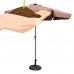 St. Kitts Jumbo 11.5 Foot Diameter Patio Umbrella with Tilt Crank and Aluminum Frame   567085437